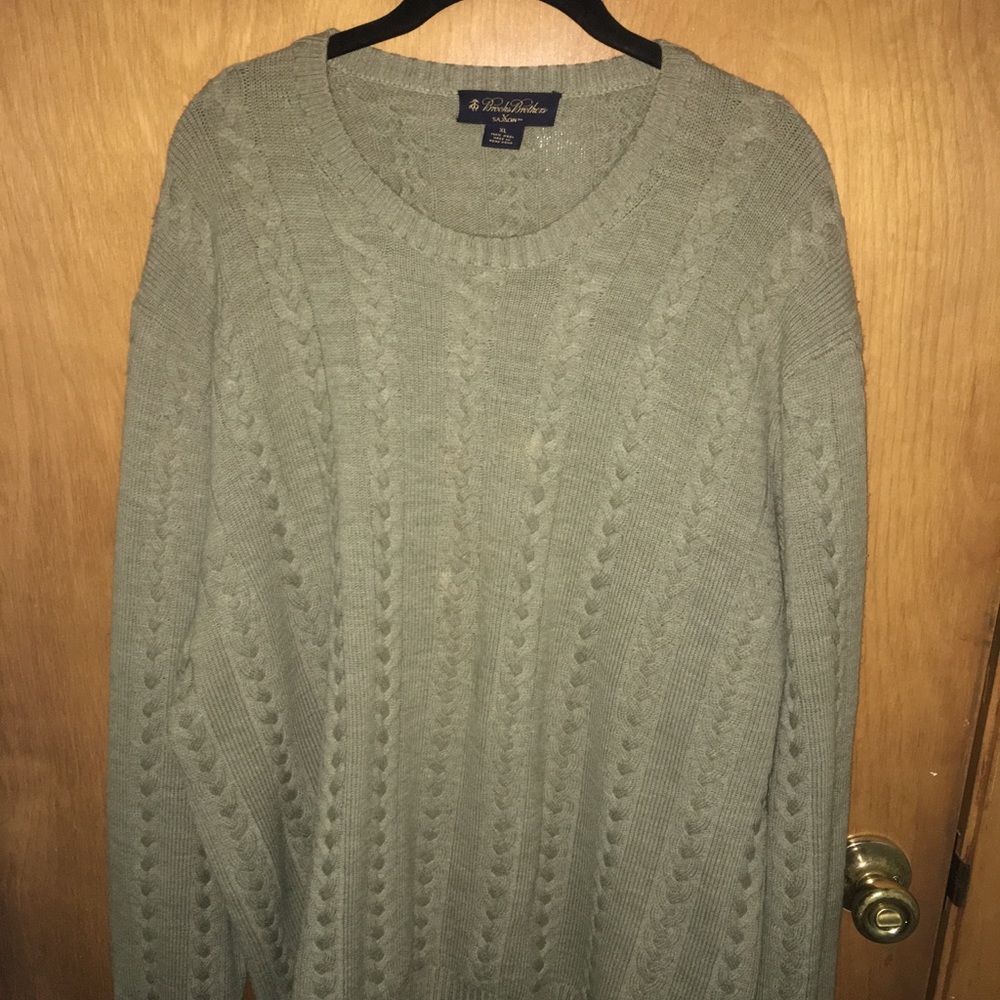 Brooks Brothers Saxxon Wool Sweater